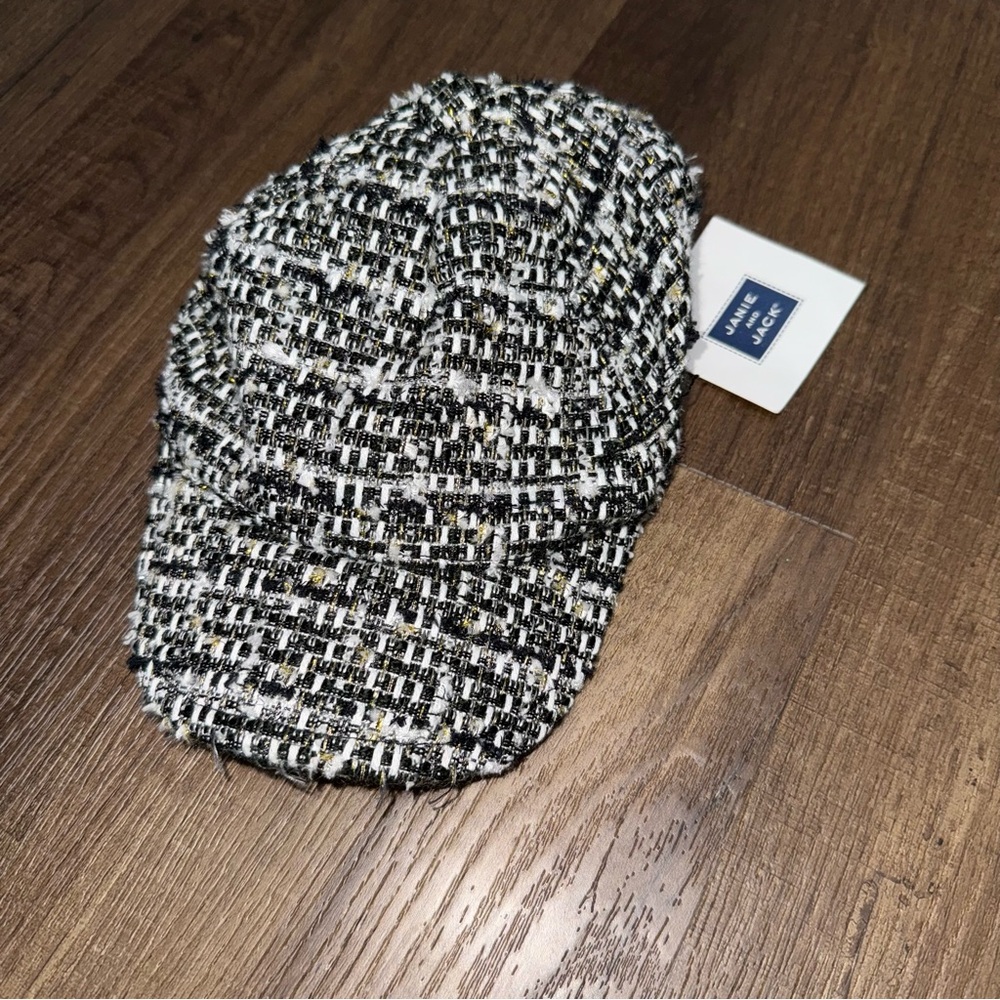 NWT Janie and Jack Tweed Baseball Cap - Picture 1 of 3